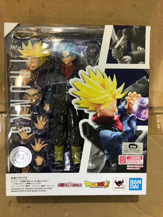 shf bandai dragonballz trunks actionfigure 