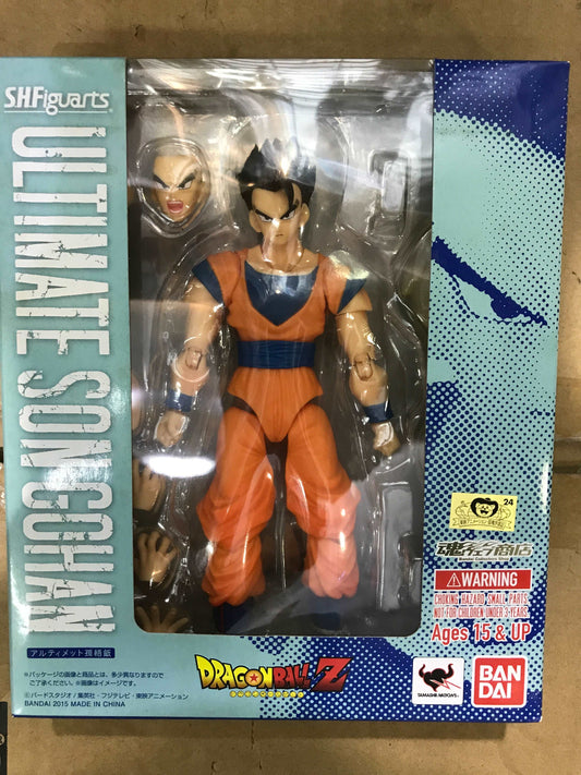 bandai shf ultimate songohan dragonballz actionfigure